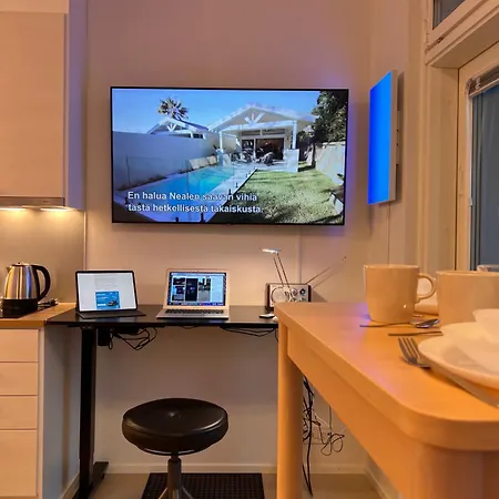 To Luxstudio Hymni From Helsinki Airport 6 Min, To 27min, Freeparking In Kivistoe *