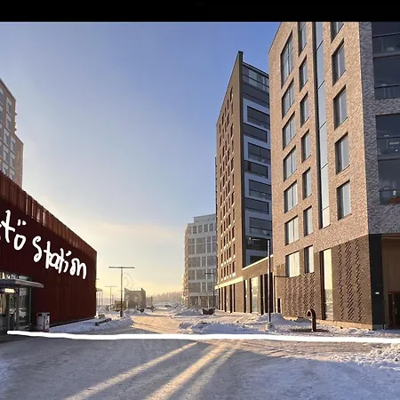 To Luxstudio Hymni From Helsinki Airport 6 Min, To 27min, Freeparking In Kivistoe Apartament