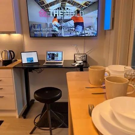 To Luxstudio Hymni From Helsinki Airport 6 Min, To 27min, Freeparking In Kivistoe