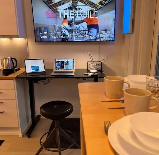 To Luxstudio Hymni From Helsinki Airport 6 Min, To 27min, Freeparking In Kivistoe