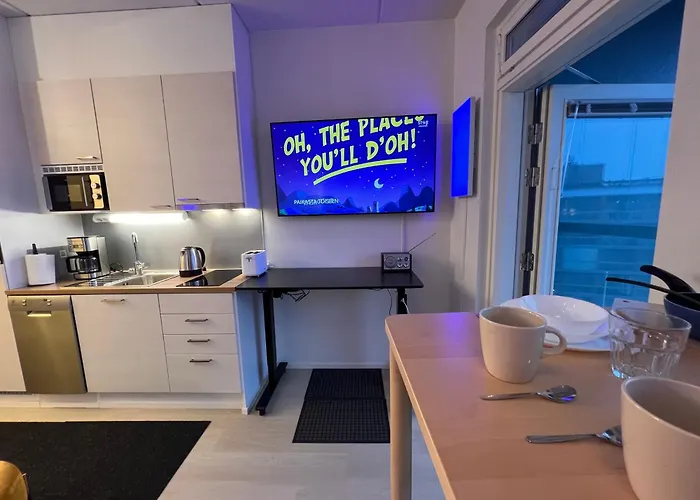 To Luxstudio Hymni From Helsinki Airport 6 Min, To 27min, Freeparking In Kivistoe