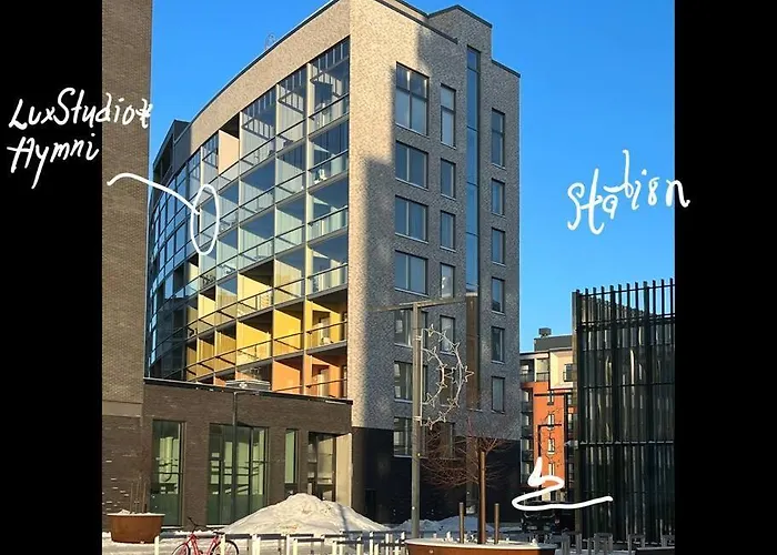 To Luxstudio Hymni From Helsinki Airport 6 Min, To 27min, Freeparking In Kivistoe * Вантаа