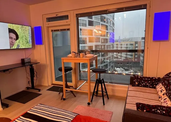 Апартаменты To Luxstudio Hymni From Helsinki Airport 6 Min, To 27min, Freeparking In Kivistoe Вантаа