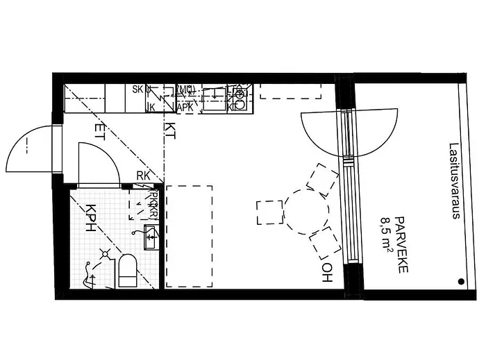 Апартаменты To Luxstudio Hymni From Helsinki Airport 6 Min, To 27min, Freeparking In Kivistoe