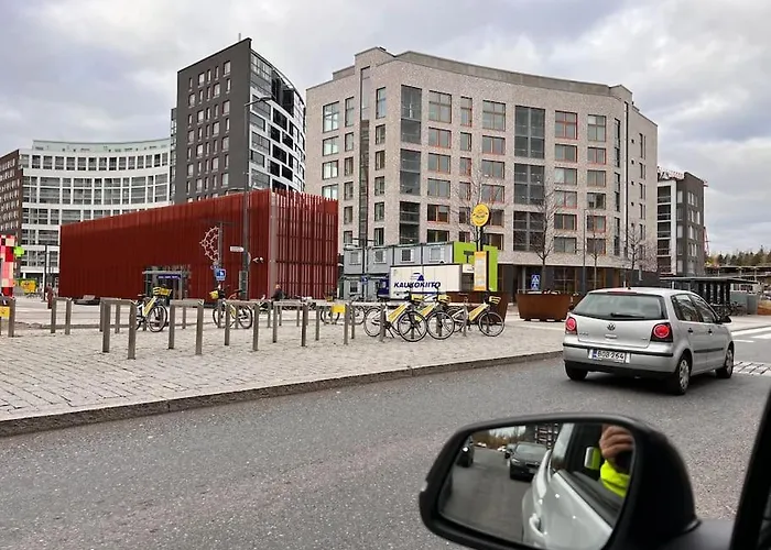 Апартаменты To Luxstudio Hymni From Helsinki Airport 6 Min, To 27min, Freeparking In Kivistoe Вантаа